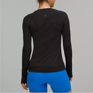 Lululemon Swiftly Tech Black Long Sleeve Size 8